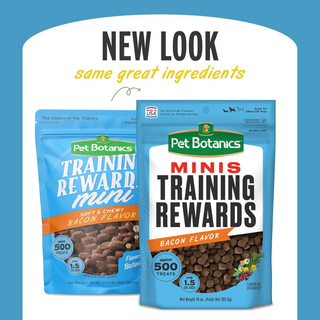 Pet Botanics Training Rewards Mini Soft & Chewy Bacon Flavor Dog Treats