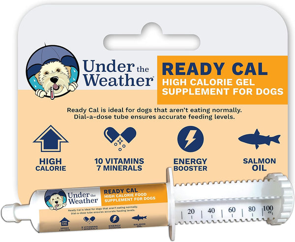 Under the Weather Ready Cal Gel High Calorie Food Supplements for Dogs, 100 cc