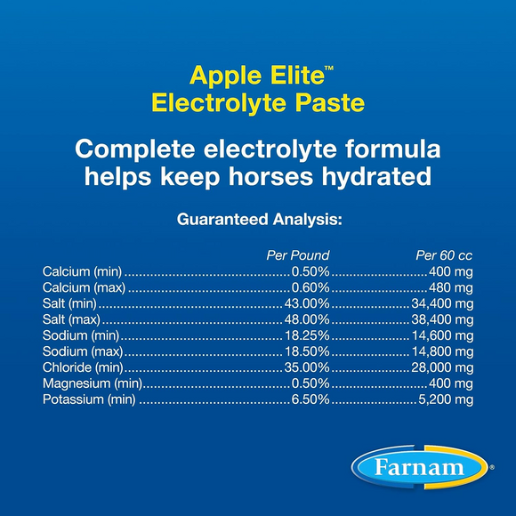 Apple Elite Electrolyte Paste Horse Supplement (60 ml)