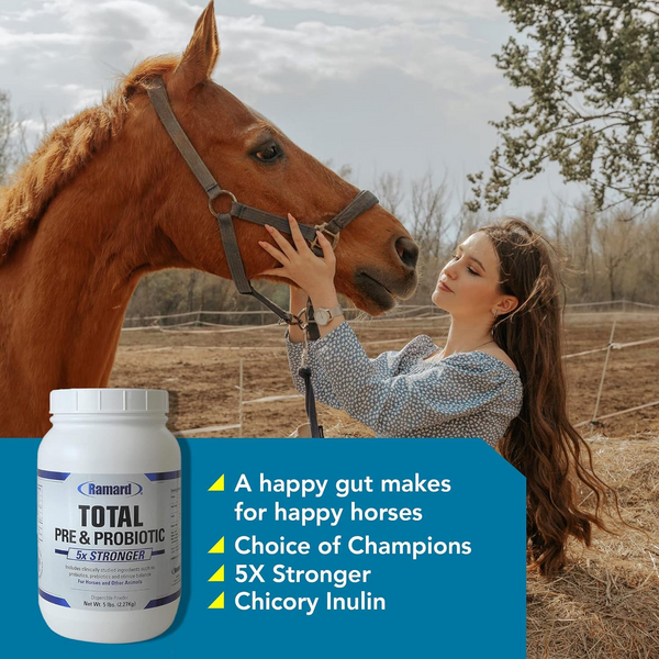 Ramard Total Pre & Probiotics Powder For Horses (8.5 oz)