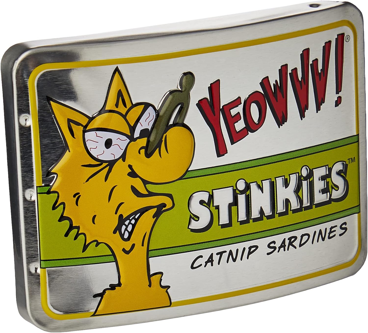 Yeowww! Stinkies Catnip Sardines Cat Toys 3", 3-pack