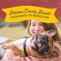 Natural Balance Rewards Crunchy Biscuits with Real Bison Dog Treats