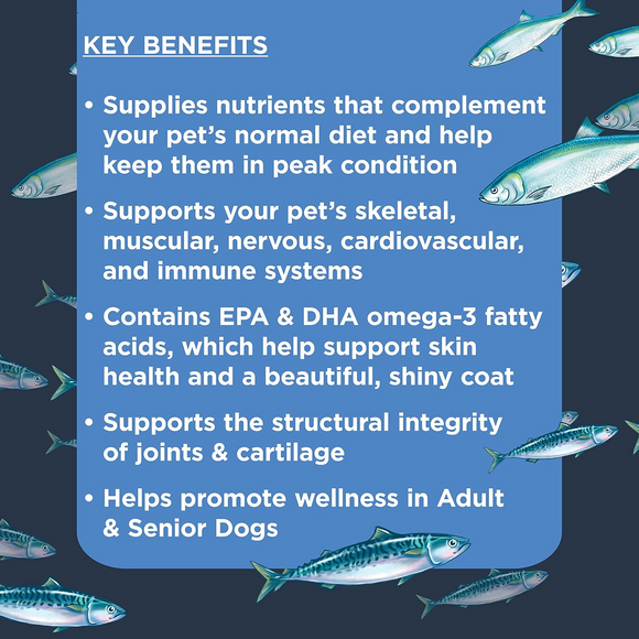 Nulo Multifunctional Advanced All-in-1 Supplement for Dogs (90 soft chews)