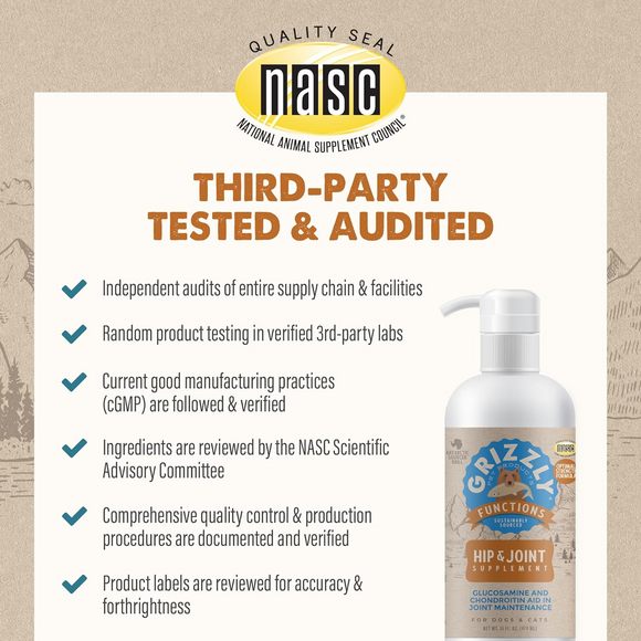 Grizzly Joint Aid  Supplement For Dog