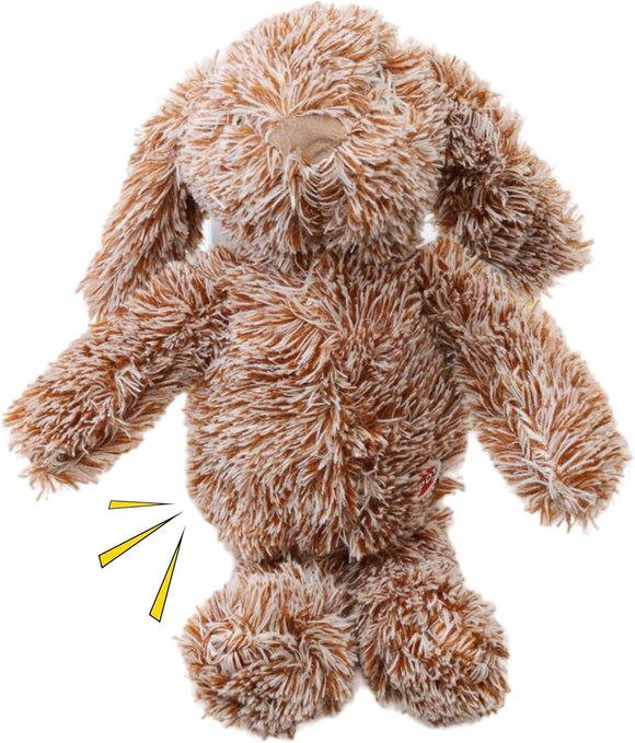 Ethical Plush Cuddle Bunnies Toy for Dogs, assorted colors