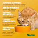 Natoo Meal Topper or Treat Chicken & Brown Rice in Broth Cat Food