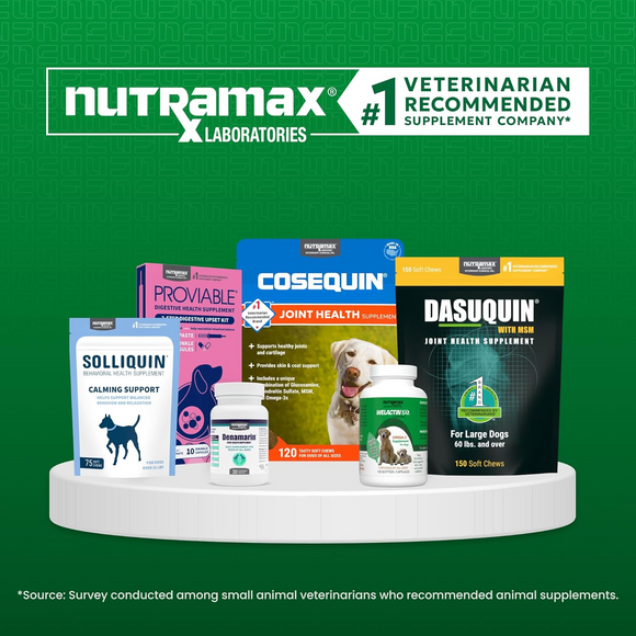 Nutramax Supplements for Dogs & Cats - #1 Veterinarian Recommended Supplement Company