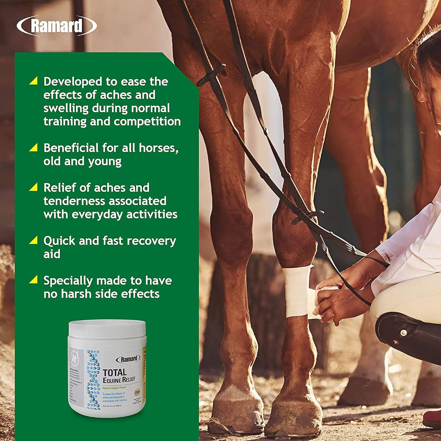 Ramard Total Equine Relief Powder Supplement (4.5 oz)