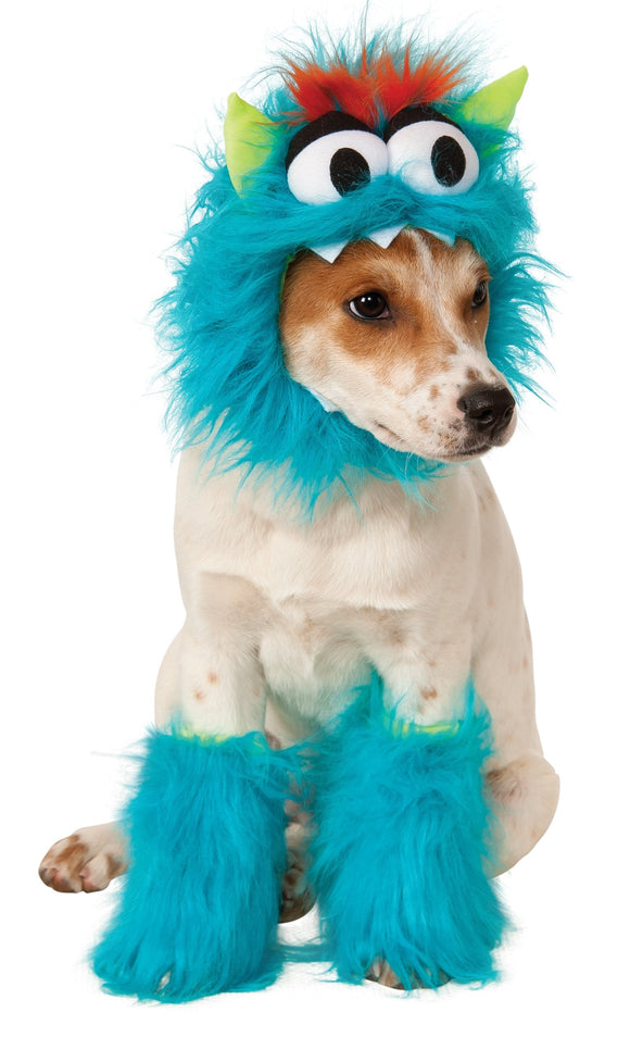Pets Cute Blue Monster Costume - Small - Pet Costumes & Accessories 1