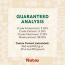 Natoo Meal Topper or Treat Tuna & Brown Rice in Broth Cat Food