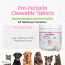 Pro-Pectalin Tablets - Anti Diarrhea Medicine for Dogs & Cats Tablets-7