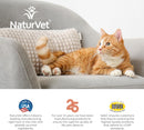 NaturVet Digestive Enzymes Soft Chews Daily Digestive Support with Pre & Probiotic for Cats