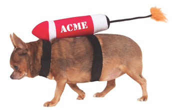 Pets Acme Rocket Costume Accessory