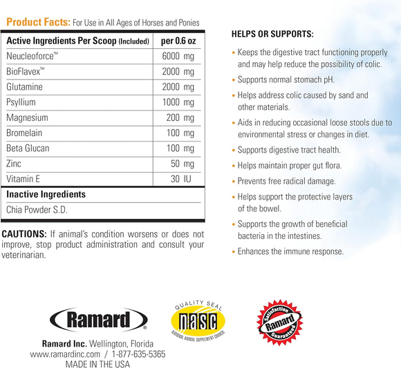 Ramard Total Gut Health Supplement For Horses