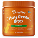Zesty Paws Stay Green Bites Chicken Flavor Digestive Supplement For Dogs (90 ct)