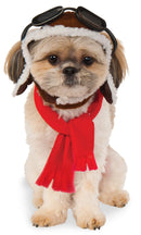 Pets Aviator Hat and Scarf Costume Accessory Set-1