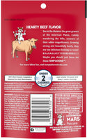 Temptations Classics Hearty Beef Flavor Soft & Crunchy Treats for Cats 3oz backside