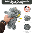 Ethical Plush Cuddle Bunnies Toy for Dogs, assorted colors-2