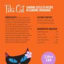 Ingredients in tiki kitten wet food