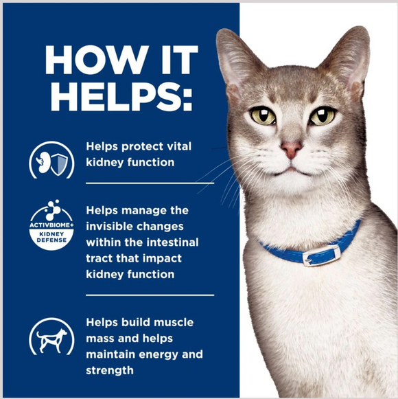 Hill's Prescription Diet k/d Kidney Care with Tuna Canned Cat Food, 5.5 oz, 24-pack wet food