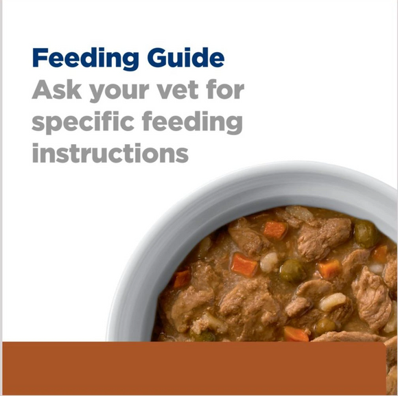 Hill's Prescription Diet k/d Kidney Care Beef & Vegetable Stew Canned Dog Food (12.5 oz x 12 cans)
