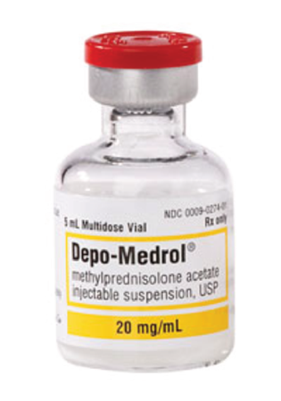 Depo Medrol (20mg/ml) 5 mL