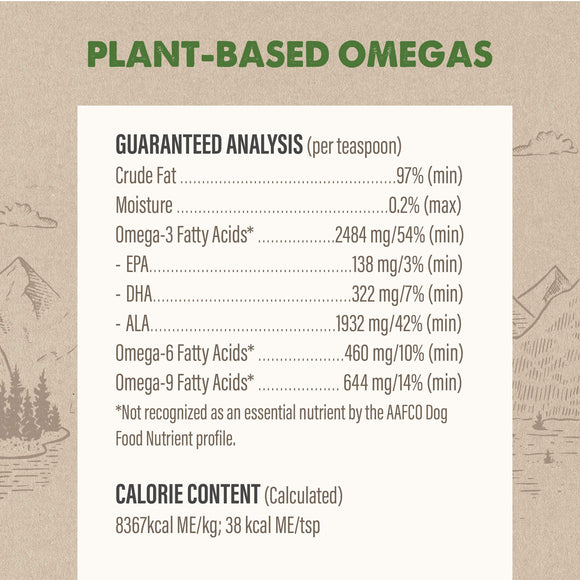Grizzly Algal Plus Omega Fatty Acids Supplement