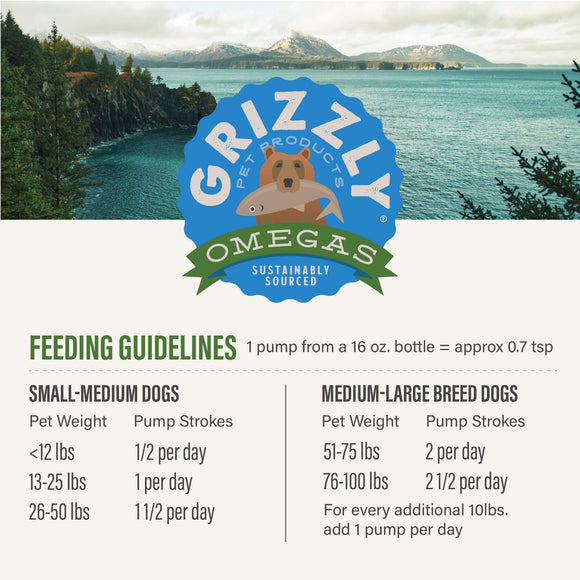 Grizzly Algal Plus Omega Fatty Acids Supplement
