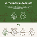 Grizzly Algal Plus Omega Fatty Acids Supplement