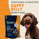 Finley's Barkery Happy Belly Bars Dog Treats Peanut Butter, Papaya & Pumpkin