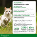 Ultimate Pet Nutrition Nutra Bites Freeze Dried Wild Salmon Cat Treats, 2.5-oz