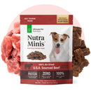 Ultimate Pet Nutrition Nutra Minis Air-Dried Beef Dog Training Treats, 5-oz