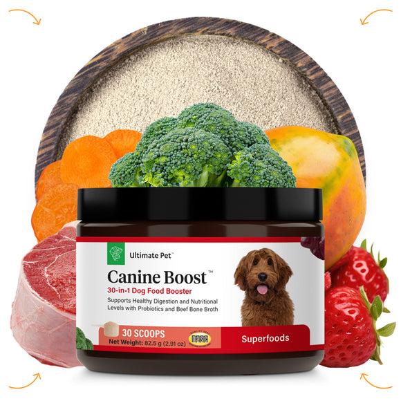 Ultimate Pet Nutrition Canine Boost The Ultimate 33-in-1 Dog Food Booster (3.17 oz powder)