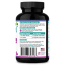 Supplement bottle label for cats and small dogs on a white background