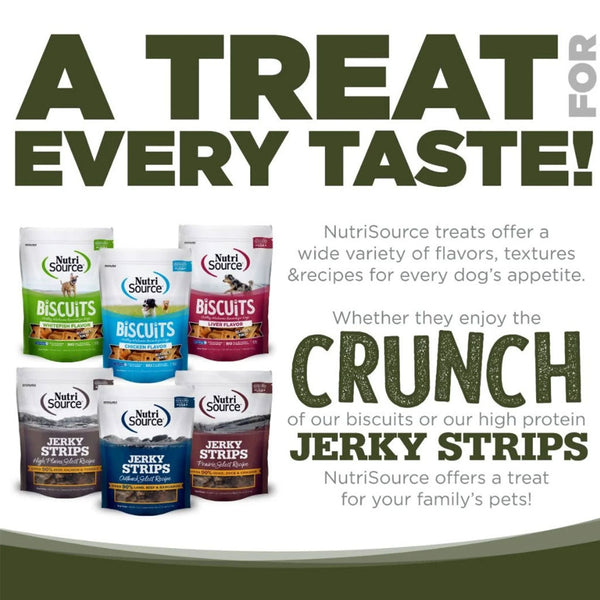 NutriSource Jerky Strips Woodlands Select Recipe Dog Treats