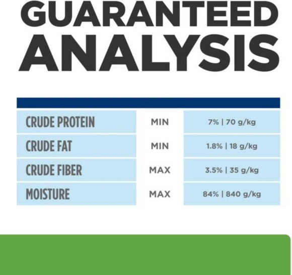 Hill's Prescription Diet Metabolic Weight Management Vegetables & Chicken Stew Canned Cat Food, 2.9oz, 24-pack wet food