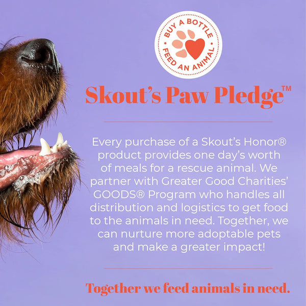 Skout's Honor Probiotic Lavender Pet Shampoo & Conditioner