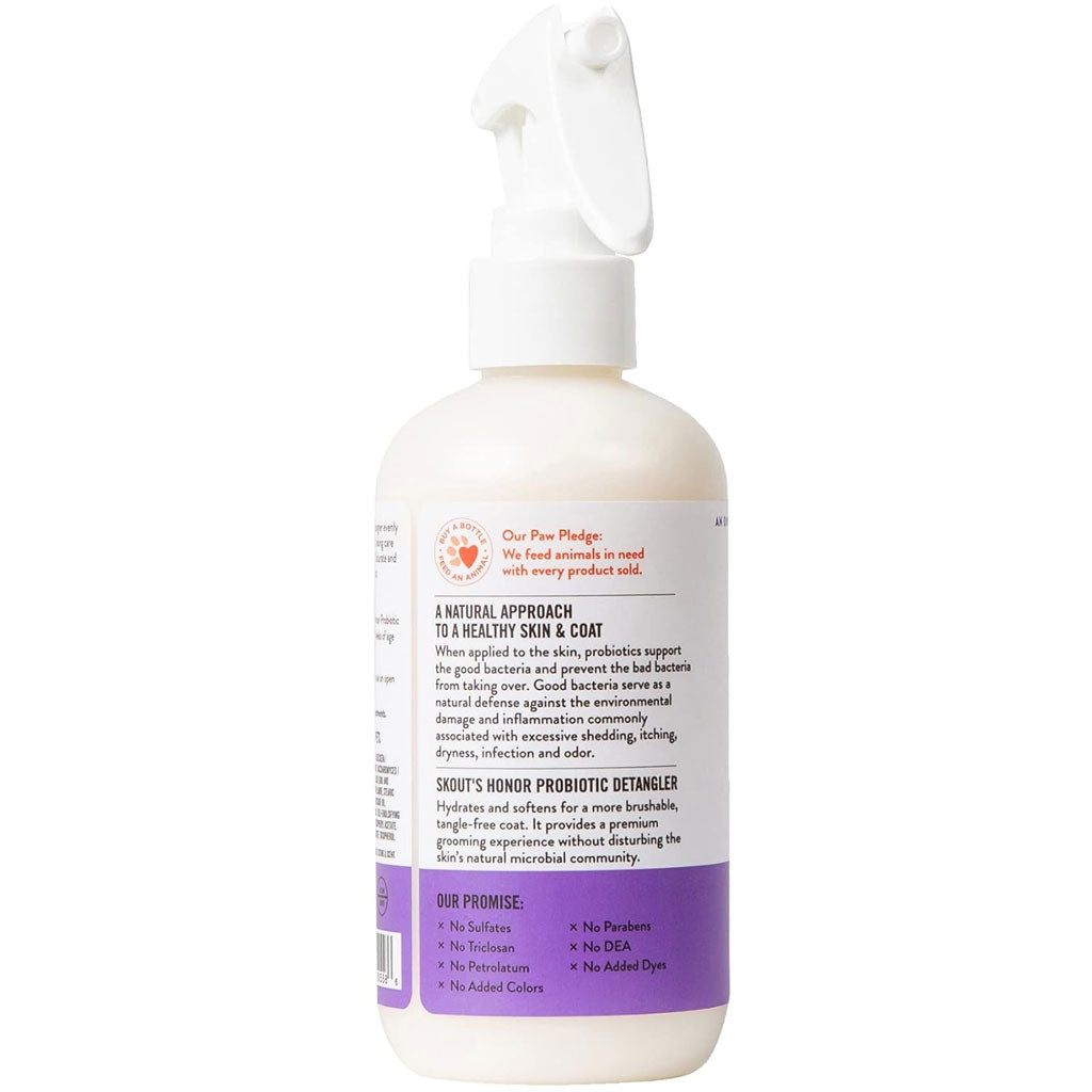 Skout's Honor Probiotic Lavender Dog Detangler Spray