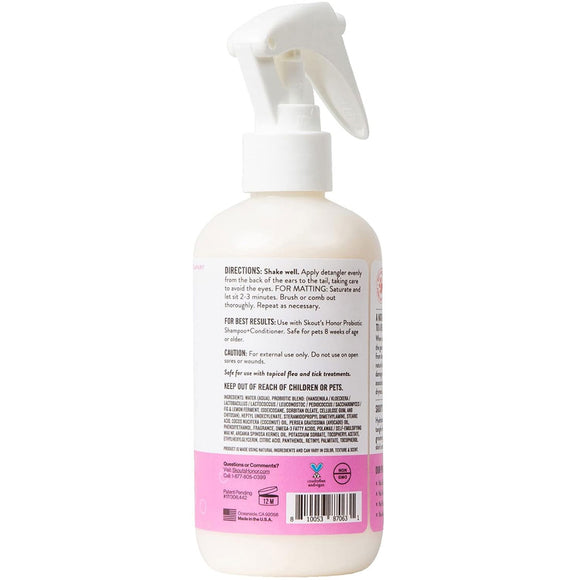 Skout's Honor Happy Puppy Probiotic Daily Use Dog Hair Detangler