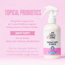 Skout's Honor Happy Puppy Probiotic Daily Use Dog Hair Detangler