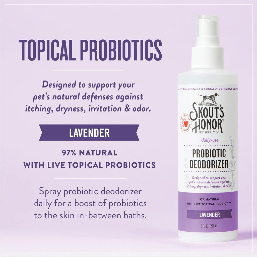 Skout's Honor Probiotic Lavender Dog Deodorizer