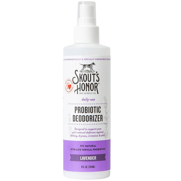 Skout's Honor Probiotic Lavender Dog Deodorizer, 8-oz