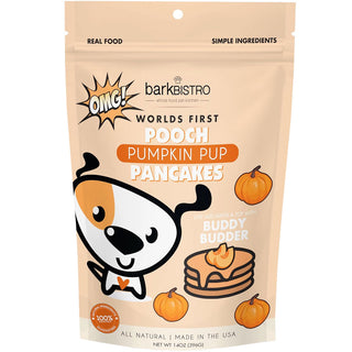 Bark Bistro Pooch Pumpkin Pup Pancakes for Dogs, 14-oz