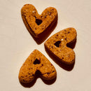 Pork-Eez Bacon & Cheddar Hearts Dog Treats