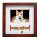 Pearhead Pet Collar and Photo Frame, Espresso-2