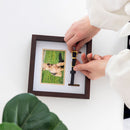 Pearhead Pet Collar and Photo Frame, Espresso-8