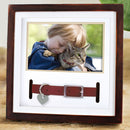 Pearhead Pet Collar and Photo Frame, Espresso-9