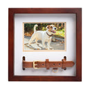 Pearhead Pet Collar and Photo Frame, Espresso-1