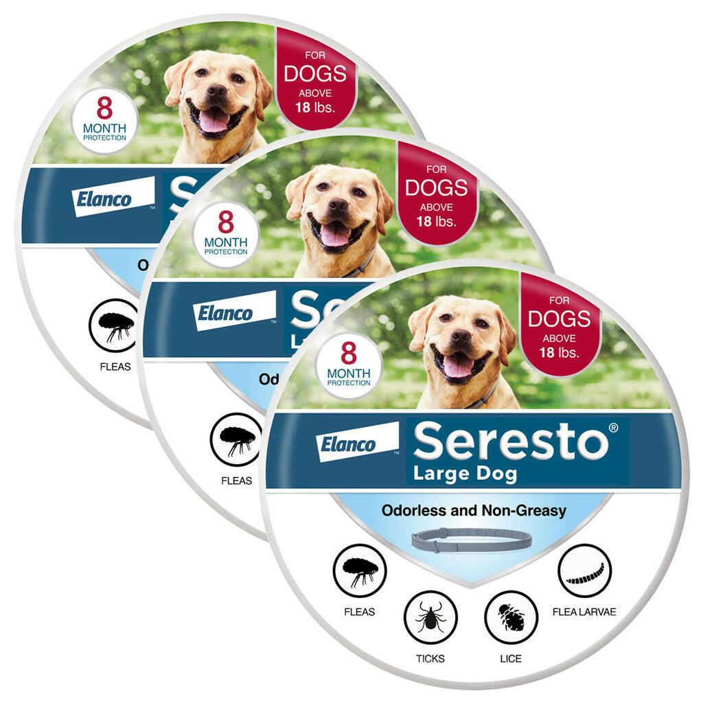 3pack bayer seresto flea collar