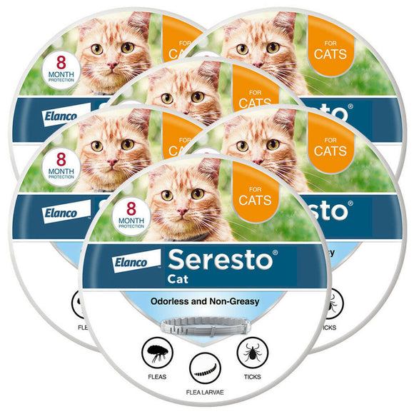 seresto cat collar 6 pack